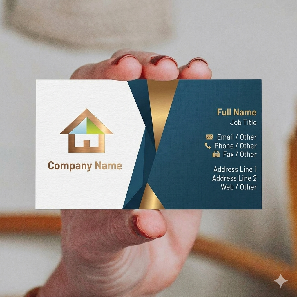 Rectangular Visiting Card