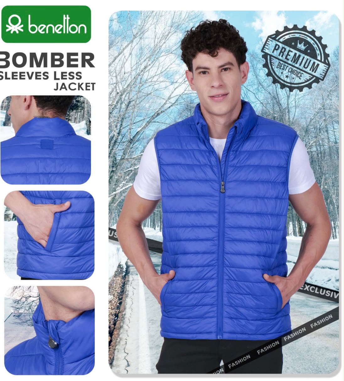 BOMBER SLEEVES LESS